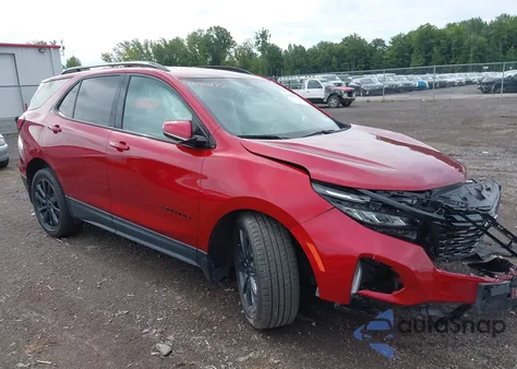 2024 Chevrolet Equinox Awd Rs из США, поврежденный, VIN 3GNAXWEG3RS107128